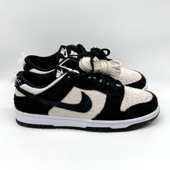Nike Mens Dunk Low Retro Panda-Monium Black White Shoes Sz 7.5 New IB2990-100 main image 10